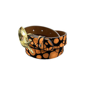 Ceintures en cuir véritable de qualité supérieure, prix de gros d'usine, logo personnalisé, ceintures en cuir de vachette pour hommes et garçons - Product Image 5