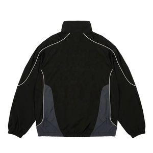 Men's White Windproof Waterproof <b>Quilted</b> <b>Jacket</b> with Turn-down Collar and Zipper Closure Hooded <b>Pattern</b> Winter Wear - Product Image 2