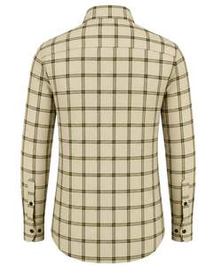 Camisas de vestir para hombre, manga larga, casuales, a cuadros, de algodón, para hombre, con logotipo personalizado, talla personalizada, ropa casual, OEM personalizado - Product Image 6