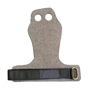 Nouvelles poignées en cuir pour gymnastique, haltérophilie, 3 trous, 2 trous, poignées d'entraînement - Product Image 2