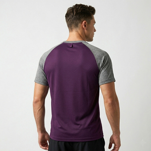 Camiseta Casual de Manga Corta con Cuello Redondo para Hombre, 100% Algodón, Transpirable, Ecológica, de Secado Rápido, Talla Grande, Tela de 240g, Serigrafía - Product Image 4