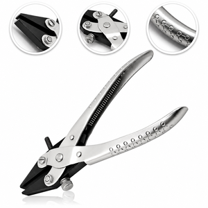 Alicates de acción paralela con mordazas planas y tornillo de 160 mm, herramienta de precisión para conformado de joyería ZetomedPro - Product Image 3