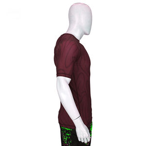 Camiseta de Compresión de Manga Corta con Protección Solar UPF50+ de Alta Calidad para Artes Marciales Mixtas, con Logotipo Personalizado, Spandex, para Gimnasio, Venta al Por Mayor - Product Image 2