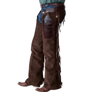 Durable Cowhide Western Riding Legwear Horse Equestrian <b>Chaps</b> Full Length Custom Fit <b>Cowboy</b> Design Wholesale Direct Factory - Product Image 3