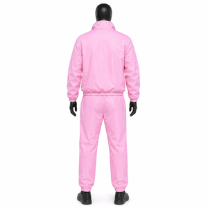 Chándal Deportivo de Invierno para Hombre, Color Rosa, Poliéster No Tejido, Transpirable, Cuello Alto, Alta Calidad - Product Image 3
