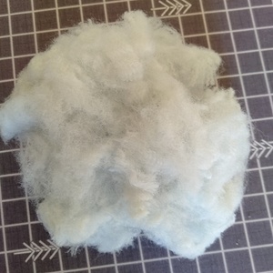 เส้นใยโพลีเอสเตอร์สีขาวล้วนเส้นใย vikohasan OEKO-TEX มาตรฐาน ISO 6 Denier - Product Image 2