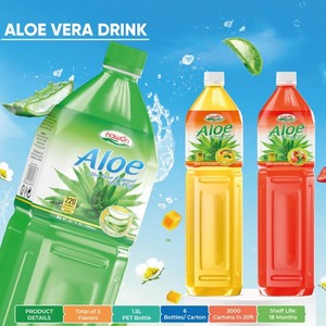 เครื่องดื่มว่านหางจระเข้ยี่ห้อของคุณ ผสมเนื้อว่านหางจระเข้แท้ 500 มล. ผู้ผลิตเครื่องดื่มจากพืชเพื่อความชุ่มชื้น - Product Image 5