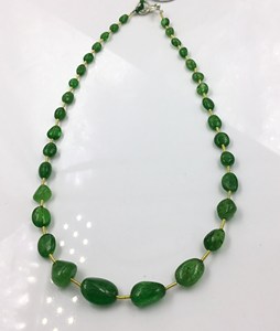 ลูกปัดทัสเซอราต์ธรรมชาติทรงรี 1 เส้น 59.10 กะรัต อัญมณีธรรมชาติสำหรับทำเครื่องประดับชั้นดี - Product Image 5