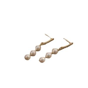 Pendientes de Perlas de Agua Dulce de 6-7 mm, Estilo Hong Kong, con Diamantes Completos, Plata de Ley 925, Perla Blanca, Zhuji 2025 - Product Image 5