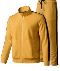 Chándal Deportivo para Hombre, Transpirable, con Capucha, Diseño Sólido, para Entrenamiento y Jogging, Impresión por Transferencia de Calor, 100% Algodón, Invierno - Product Image 1
