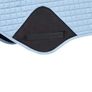 Housse de selle matelassée carrée haute qualité OEM, légère et coupe-vent, en polycoton avec logo personnalisé en polyester - Product Image 3