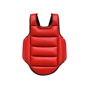 Protection de Poitrine Professionnelle Personnalisable, Coussin Épaissi pour le Ventre, pour MMA, Boxe, Muay Thai, Arts Martiaux, Fabriqué en Cuir PU Durable - Product Image 3