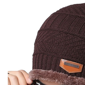 100% Acrylic Knitted <b>Beanie</b> <b>Hat</b> Breathable Waterproof Adjustable <b>Beanie</b> Unisex Stylish Warm Hand Drawn Design - Product Image 5