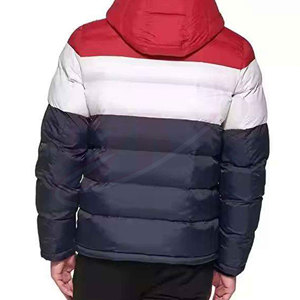 Hooded Puffer <b>Jacket</b> Insulated Winter Outerwear With Durable Fabric And Soft Inner Comfort <b>Mens</b> Winter Puffer <b>Jacket</b> Full Zip - Product Image 4