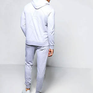 Conjunto de Chándal de Invierno para Hombre, de Lujo, con Bordado y Estampado Acid Wash, Diseño 2 en 1, Sudadera de Moda Urbana, Venta al por Mayor de Fabricante - Product Image 3