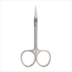 Tijeras para Cutículas de Manicura y Pedicura, Punta Curva, Acero Inoxidable, Tijeras para Cortar Cutículas y Uñas, Tijeras de Maquillaje en Venta - Product Image 1