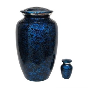 Weather Resistant <b>Aluminum</b> Cremation Urn Adult Ashes Burial Urn Secure Lid Metal Cremation Urn Adult Ashes Funeral <b>Container</b> - Product Image 4