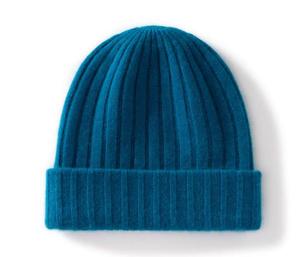 Unisex Acrylic <b>Beanie</b> Hat Adjustable Solid Color Ribbed Knit Breathable & <b>Waterproof</b> Winter Casual for Adults 56-58CM - Product Image 1