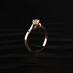 Factory Direct 1 Carat Moissanite <b>Solitaire</b> <b>Rings</b> For Corporate Jewelry Gifting And Luxury Anniversary Collections - Product Image 2