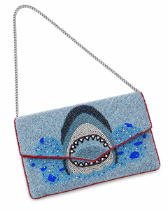 Pochette de Soirée de Luxe Faite Main en Verre Perlé Brodé Style Côtier, Haute Qualité, Designer, Boutique, OEM ODM - Product Image 2