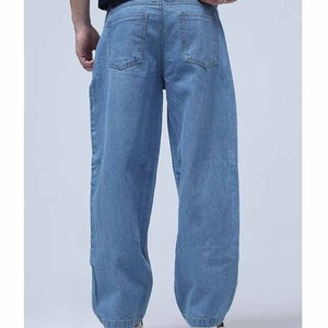 Jeans baggy pour hommes en marque privée à vendre, couleur personnalisée, plusieurs poches. - Product Image 5