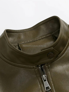 Chaqueta de Cuero para Hombre Más Vendida, de Alta Calidad, Corte Entallado, Diseño Elegante, Nueva Condición, Tela a Precio Económico - Product Image 4