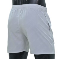 Shorts de sport décontractés pour hommes, respirants, en nylon, séchage rapide, coupe ample, taille mi-haute élastique, couleur unie, pour l'été
