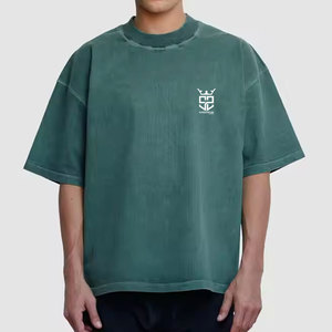 Servicio OEM, Camiseta Ligera 100% Algodón Estampada para Hombre, Camiseta Holgada de Gran Tamaño, Superventas - Product Image 1