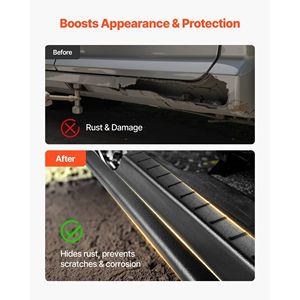 Set di 4 Protezioni Laterali per Chevrolet Silverado 1999-2006 Cabina Estesa, Compatibile con 14089 Trail Armor Skid Plates - Product Image 5