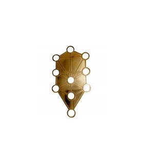 Pièces carrées en cuivre pur de 1 pouce pour remède Lal Kitab et astrologie, lot de 5 pièces - Product Image 2