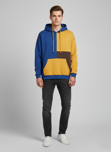 Oversized <b>Pullover</b> Hoodies 100% Cotton Winter New Custom OEM Multi Color <b>for</b> <b>Men</b> - Product Image 2