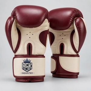 Guantes de boxeo duraderos con amortiguación que absorbe los impactos, soporte fuerte para las muñecas, comodidad transpirable y un ajuste seguro para uso diario. - Product Image 5