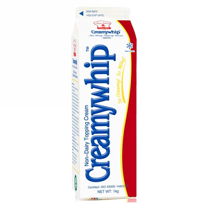 Servicio de Fabricación de Marca Privada al por Mayor, Crema No Láctea HALAL, Crema Cremosa Blanca para Repostería, Crema No Láctea para Cubrir Alimentos, 1KG, Proveedor - Product Image 1