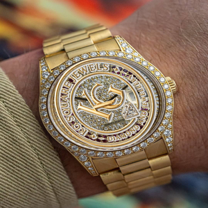 Reloj Mecánico con Esfera de Diamantes en Tono Dorado, Brazalete de Acero Inoxidable, Reloj de Pulsera Elegante, Regalo de Joyería de Lujo - Product Image 2