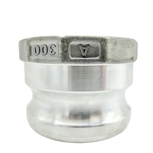 Precio de fábrica Acero inoxidable de alta presión Aluminio Tipo-A Acoplamiento Camlock 3 "Tamaño Conector de instalación de tuberías rápidas - Product Image 1