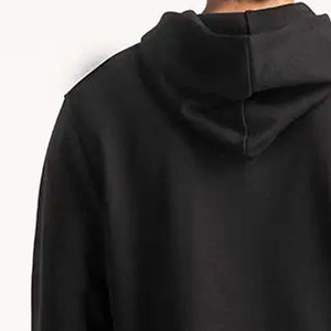Sudadera con Capucha para Hombre, 100% Algodón, Corte Holgado, Estilo Pullover, Gruesa, para Invierno, Diseño Liso - Product Image 1