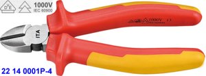 Alicates de Corte Diagonal Aislados de 1000V con VDE - Product Image 2