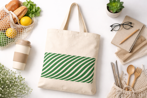 250gsm <b>Canvas</b> <b>Tote</b> Bag Long Handle Large Capacity Reusable Cotton Shopping Bag Eco Friendly Custom Logo Durable Grocery Printing - Product Image 3