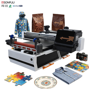 Imprimante numérique UV <span class=keywords><strong>à</strong></span> <span class=keywords><strong>plat</strong></span> 6090 avec caméra de positionnement visuel et <span class=keywords><strong>scanner</strong></span>, machine d'impression multifonctionnelle <span class=keywords><strong>à</strong></span> 2-4 têtes - Product Image 1