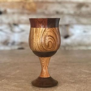 Tasse en céramique en bois faite à la main pour le thé, le café et les boissons - Product Image 2