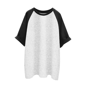 เสื้อยืดลำลองทรงเข้ารูปสำหรับผู้ชาย ผ้าสโตนวอช โพลีเอสเตอร์ผสมคอตตอน คอกลม แขนสั้น มีหลายขนาดให้เลือก ใส่ได้ทุกวัน - Product Image 4