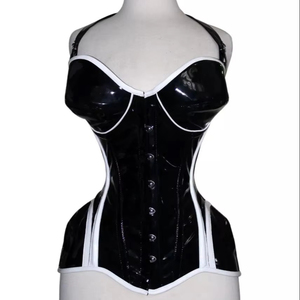 คอร์เซ็ตของผู้หญิงวินเทจชุดกระชับสัดส่วนเซ็กซี่แบบโอเวอร์บัสเทจคอร์เซ็ทผ้าบอร์เคดระบายอากาศทันสมัยสำหรับขนาดใหญ่พิเศษ - Product Image 1