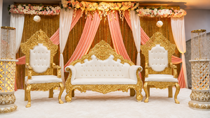 Sofá Romántico para Novios, Sofá Clásico para Recepción de Boda, Conjunto de Muebles para Escenario Nupcial - Product Image 6