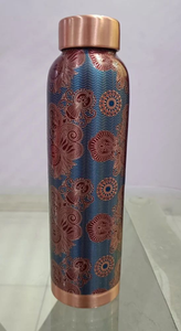 Printed Copper Thermal Insulated Eco-Friendly <b>Water</b> <b>Bottle</b> <b>with</b> Screw-On <b>for</b> - Product Image 6