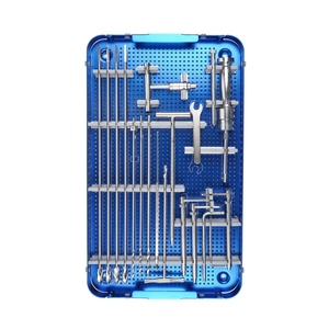 Juego de Instrumentos Quirúrgicos Cervicales y Espinales Manuales de Acero Inoxidable OEM de Alta Calidad 2025, Herramientas Quirúrgicas Reutilizables de Tegra - Product Image 4