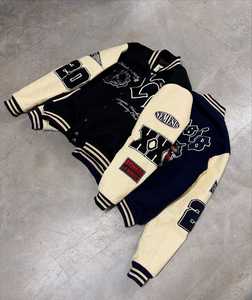 Hermosa y elegante chaqueta Varsity de calidad superior a la moda, chaqueta Letterman, chaquetas de béisbol Varsity para hombre - Product Image 5