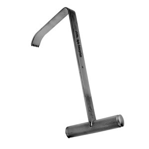Retractor Quirúrgico Tipo T de 7 Pulgadas, Instrumento Médico de Acero Inoxidable, Herramienta de Retracción de Tejidos de 120 mm x 32 mm, Reutilizable y Duradero - Product Image 1