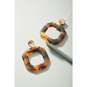 Boucles d'oreilles en résine faites à la main de luxe, design élégant et durable pour les fêtes, les tenues décontractées, accessoires de bijoux artistiques - Product Image 1