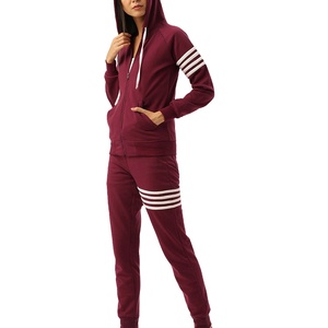Survêtements d'hiver à capuche pour femmes de haute qualité, design personnalisé, nouvelle arrivée, respirants, professionnels, 100% coton, légers - Product Image 1