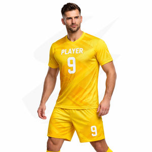 Conjuntos de Uniformes de Fútbol Personalizados, Ropa Deportiva de Fútbol 100% Poliéster Transpirable, Fabricante, Venta al Por Mayor de Fábrica - Product Image 6